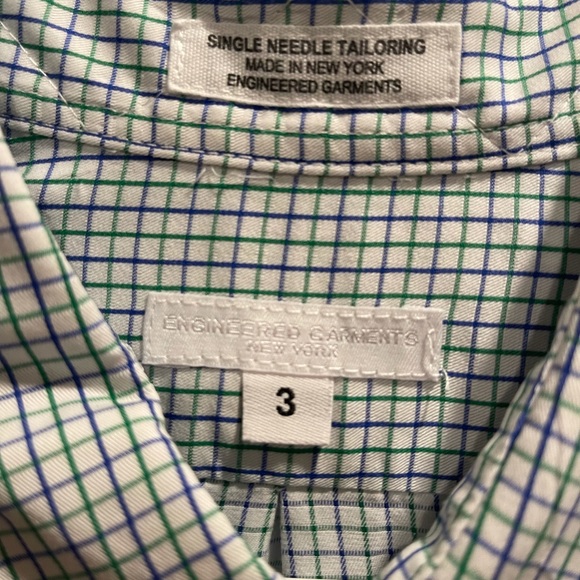 ENGINEERED GARMENTS WORKADAY BUTTON DOWN SHIRT - Picture 3 of 7